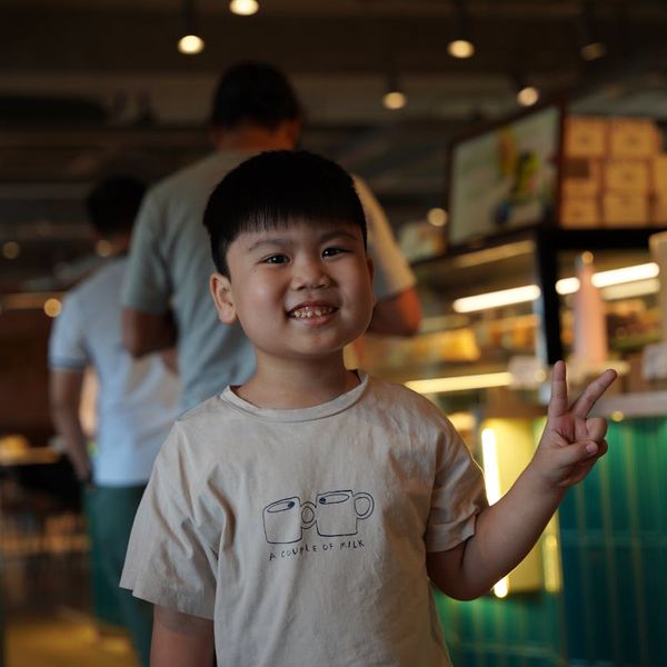 Group of people in a relaxed setting, symbolizing community.